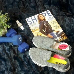 NEW Skechers GoWalk 4 Grey Shoes, Size 7
